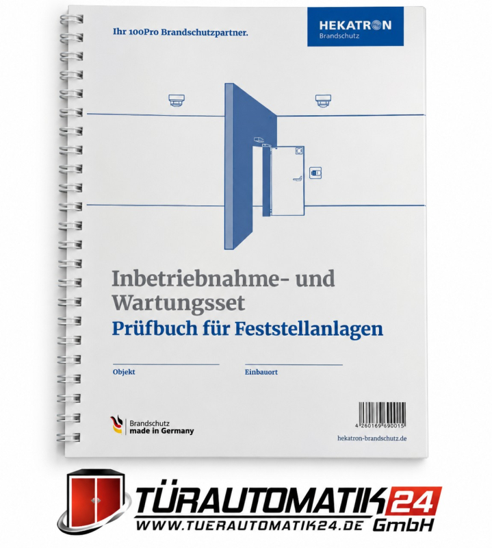 Hekatron Inbetriebnahme und Wartungsset / Prüfbuch